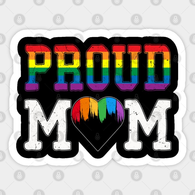 Proud mom lgbt Sticker by Leosit